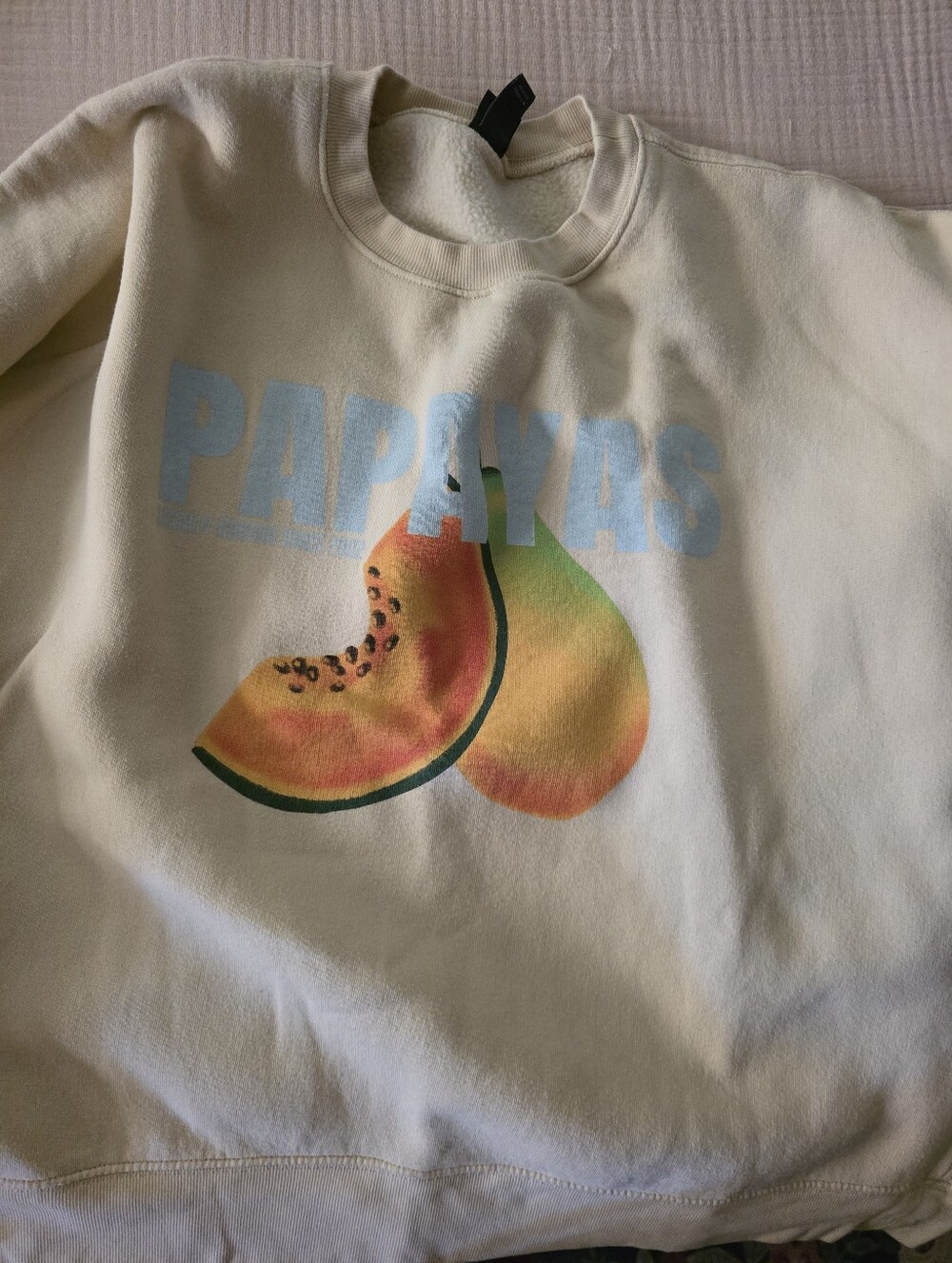 Papayas Graphic Sweatshirt - Cream